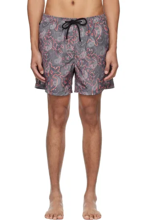 KSUBI Gray Dollar Shorts