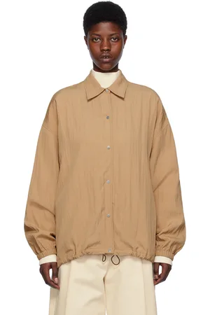 STUDIO NICHOLSON Tan Coach Jacket