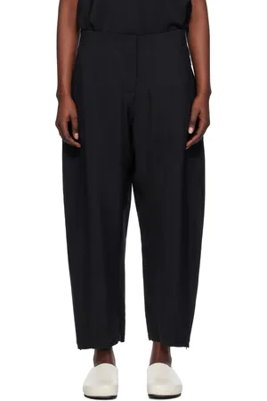 STUDIO NICHOLSON Navy Awe Trousers