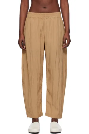 STUDIO NICHOLSON Tan Toba Trousers