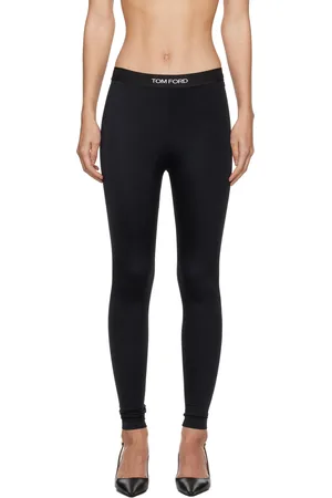 Tom Ford Black Intarsia Leggings