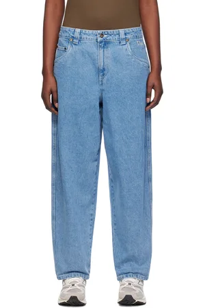 DIME Blue Classic Baggy Jeans