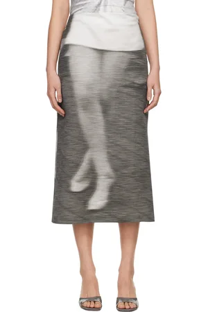 Elliss Gray Dancing Midi Skirt