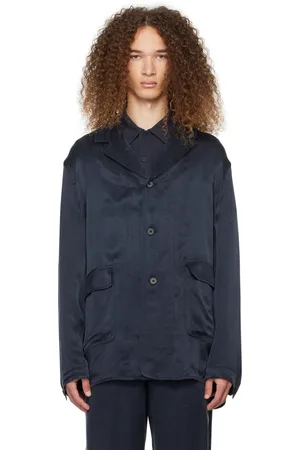 Hope Navy Feast Blazer