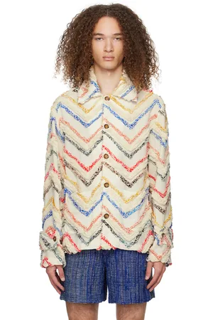HARAGO Multicolor Chevron Jacket