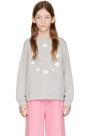 Marni Kids Gray Crewneck Sweatshirt