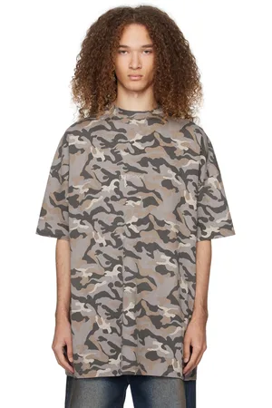 We11 Done Gray Camo T-Shirt