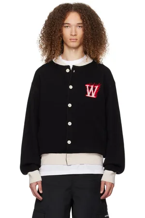 We11 Done Baseball Cardigan
