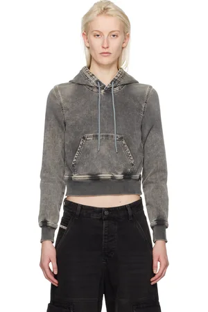 Diesel Gray D-Angy Hoodie