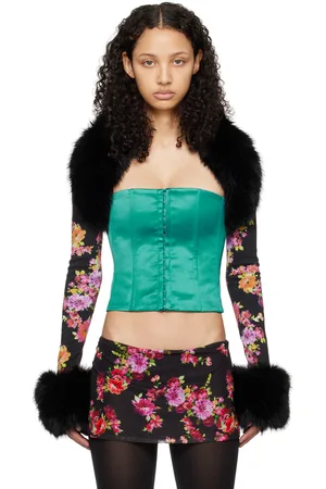DANIELLE GUIZIO Multicolor Floral Cardigan