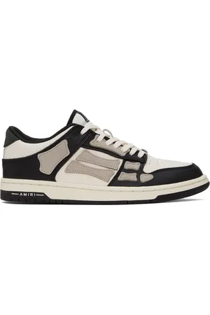 AMIRI Black & Taupe Skel-Top Low Sneakers