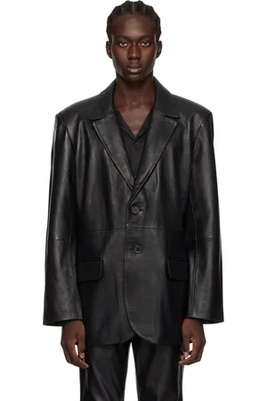 Won Hundred Osaka Leather Blazer