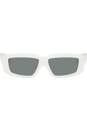 Rick Owens White Rick Sunglasses