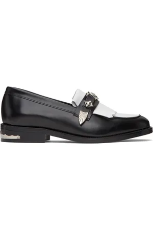 TOGA VIRILIS & White Leather Loafers
