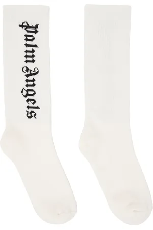 Palm Angels Off-White Classic Logo Socks
