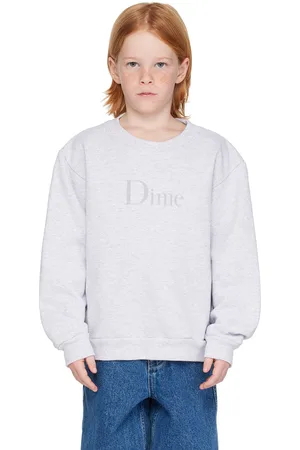 DIME Kids Gray Printed Sweatshirt