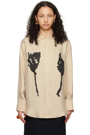 BITE Beige Print Shirt