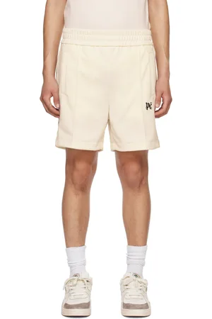 Palm Angels Off-White Monogram Track Shorts