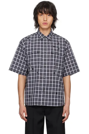 UNDERCOVER Black Check Shirt