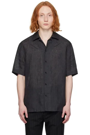 BRIONI Gray Tennis-Tail Shirt
