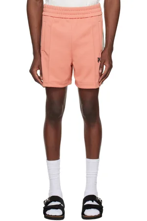 Palm Angels Pink Monogram Shorts