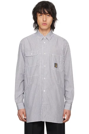 UNDERCOVER Black Striped Shirt