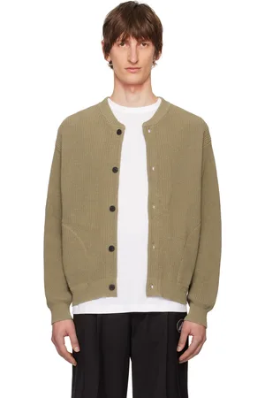 UNIFORM Brown Crewneck Cardigan
