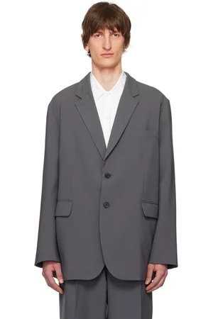 The Frankie Shop Gray Beo Blazer