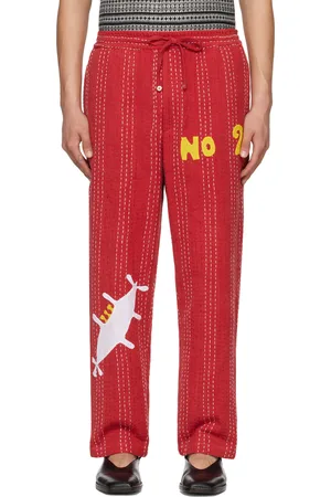 HARAGO Appliqué Trousers