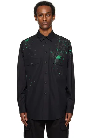 Moschino Black Painted Effect Shirt