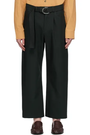 Nanushka Black Ferre Trousers