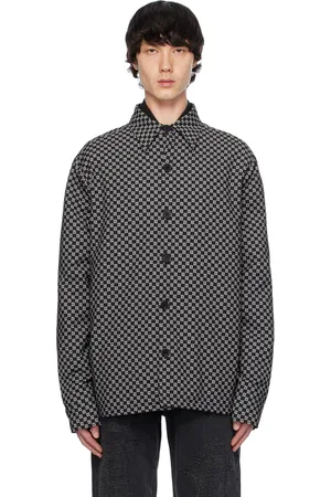 Balmain Black Padded Shirt