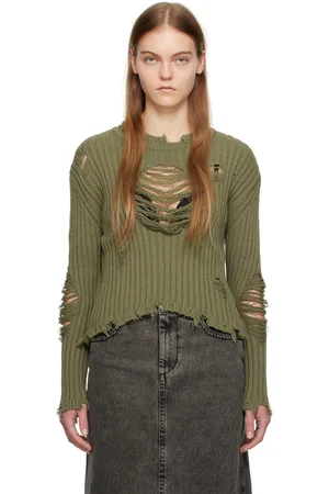 OPEN YY Damaged Heart Sweater
