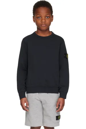 Stone Island Kids Navy Patch Sweatshirt