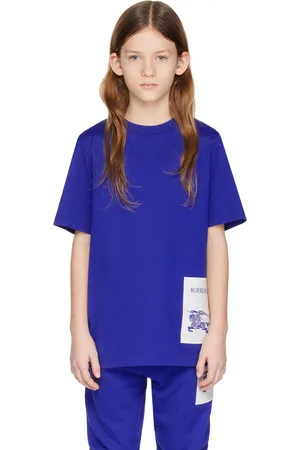 Burberry Kids Blue EKD T-Shirt