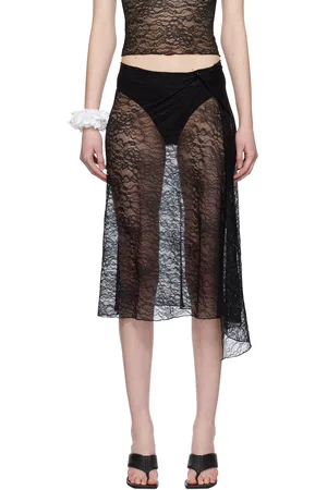 Gil Rodriguez Asymmetrical Midi Skirt
