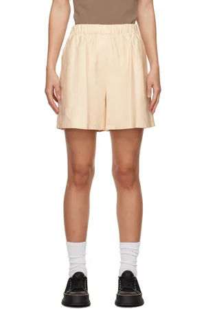 Max Mara Off-White Piadena Shorts