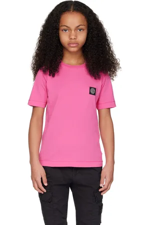 Stone Island Kids Pink 20147 T-Shirt