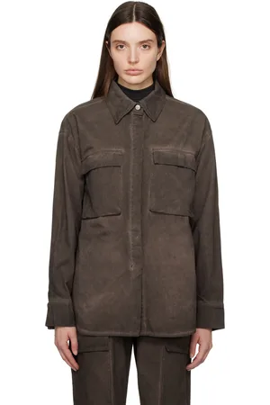 Holzweiler Brown Dais Worker Shirt