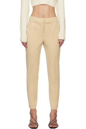 Max Mara Beige Pegno Trousers