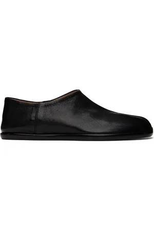 Maison Margiela Black Tabi Babouches Slippers