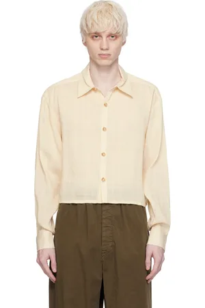 King & Tuckfield Off-White Buttoned Shirt