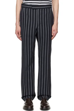 Thom Browne Navy Stripe Classic Trousers
