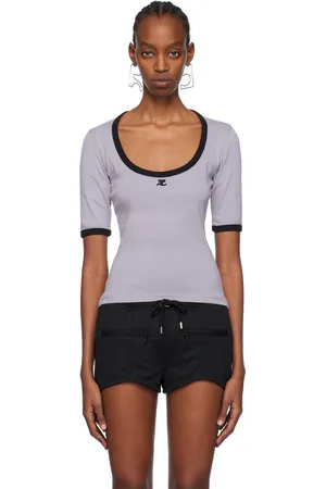 Courrèges Gray Holistic T-Shirt