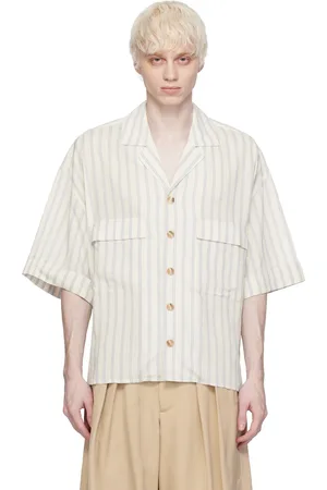 King & Tuckfield White Bowling Shirt