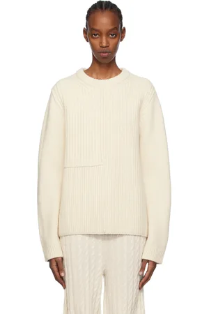Totême Off-White Multi-Rib Sweater