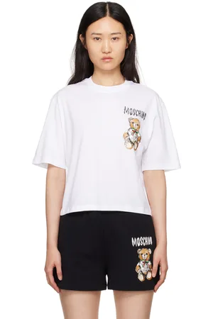 Moschino White Archive Teddy Bear T-Shirt