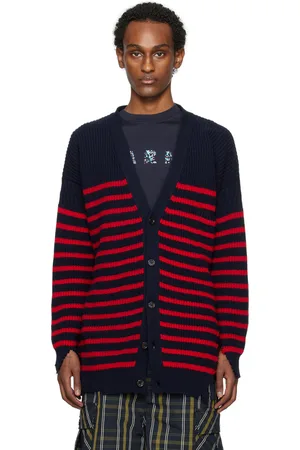 Marni Navy Stripe Cardigan