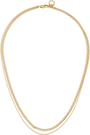 A.P.C. Gold Minimalist Necklace