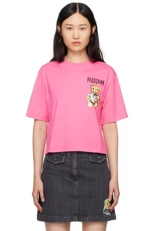 Moschino Pink Archive Teddy Bear T-Shirt